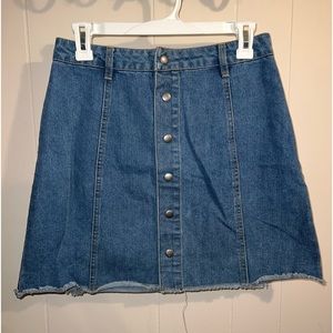 Jean skirt| size M